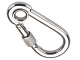 SF-2450S Snap Hook with Eyelet and Screw Lock
