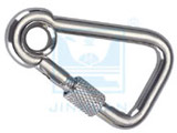 SF-2470S Oblique Angle snap hook with Eyelet and Screw