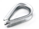 Wire Rope Thimble Zinc Plated G411 Type